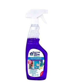 Засіб для чищення скла ЧИСТИЙ ДІМ 0,5 л. (4820091145642)